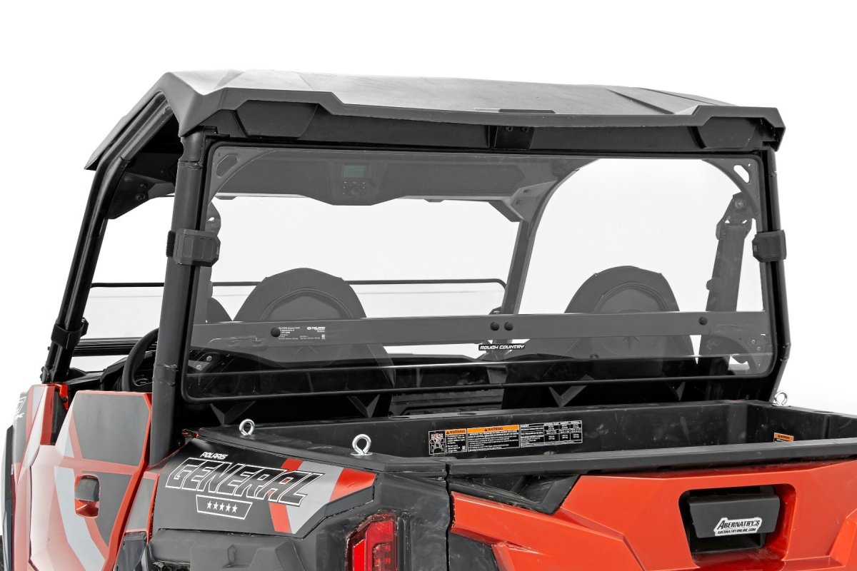 Polaris General XP 1000 Deluxe Rear Cab Panel - Rough Country - Scratch-Resistant - '20-'22